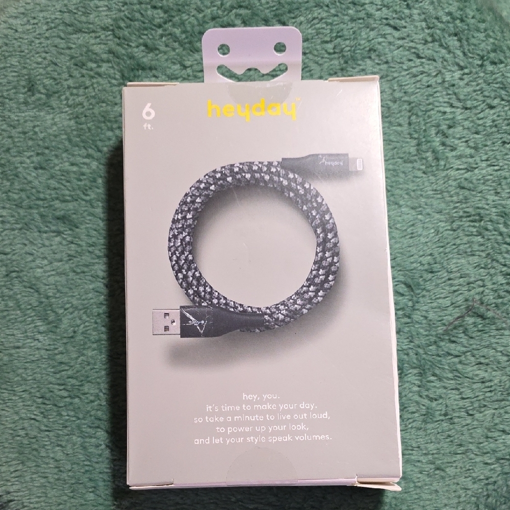 iPhone‎ 2pack Heyday Dual Lightning to USB-A Cable Set - Black and White - Picture 2 of 4